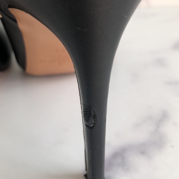 Valentino Garavani Rockstud Leather Heeled Ankle Booties Blk EU 39/ US Size 9 - Picture 8 of 16